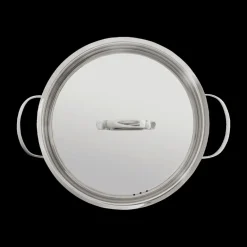 Potten & Pannen|Ygo Kookpot DAILY Ø24 Hoog RVS M/Deksel