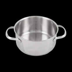 Potten & Pannen|Ygo Kookpot DAILY Ø18 RVS M/Deksel