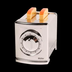Keukenaccessoires|Bakaccessoires|Ygo Kookwekker TOASTER Broodrooster Zilver