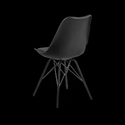 Stoelen|Ygo Kuipstoel KORDELIO PU leather look black