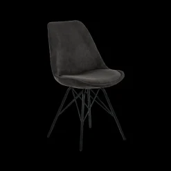 Stoelen|Ygo Kuipstoel KORDELIO Wind fabric anthracite 40