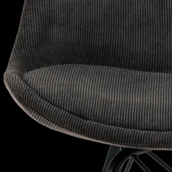 Stoelen|Ygo Kuipstoel KORDELIO Wind fabric anthracite 40