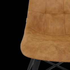 Stoelen|Ygo Kuipstoel LODI m/Greep Softyl Cognac