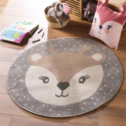 Decoratieve Accessoires|Accessoires|Ygo Kussen BAMBI Hert Roze