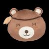 Accessoires|Decoratieve Accessoires|Ygo Kussen BEARRRR Bruin