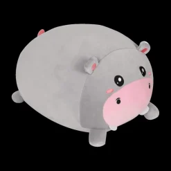 Decoratieve Accessoires|Accessoires|Ygo Kussen HIPPO Grijs/Roze