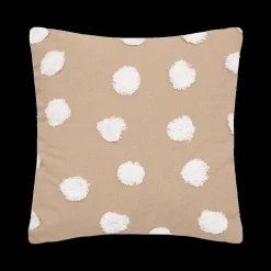 Accessoires|Decoratieve Accessoires|Ygo Kussen POMPONNE Beige/Wit