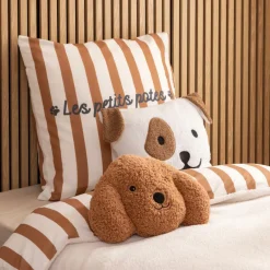 Decoratieve Accessoires|Accessoires|Ygo Kussen SCOTT Hond Poly Bruin