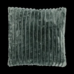 Sierkussens & Plaids|Ygo Kussen SOFTY 60 Ribfluweel Grove green