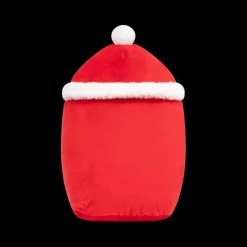 Kerst|Ygo Kussen SQUISHY Kerstman Rood