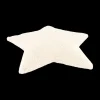 Decoratieve Accessoires|Accessoires|Ygo Kussen STAR Ster Teddy Poly Wit