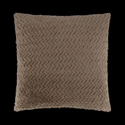 Sierkussens & Plaids|Ygo Kussen TADDL 45 Poly Faux Fur Grijs