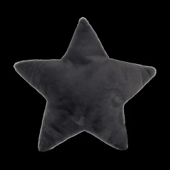 Sierkussens & Plaids|Ygo Kussen TYCHO Ster Furry Poly Grijs