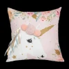 Accessoires|Decoratieve Accessoires|Ygo Kussen UNICORN Roze