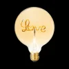 Lichtbronnen|Ygo Lamp Deco LOVE Amber