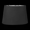 Lampenkappen|Ygo Lampenkap NARROW Ovaal 31 Zwart
