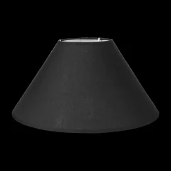 Lampenkappen|Ygo Lampenkap NARROW Rond Ø35 Zwart