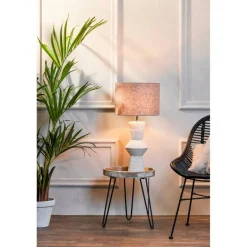 Lampenvoeten|Ygo Lampvoet AYLA L Ker. Creme