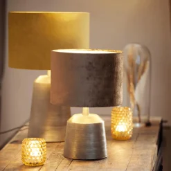 Lampenvoeten|Ygo Lampvoet LILOU XL Antiek Brons