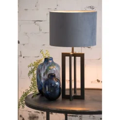 Lampenvoeten|Ygo Lampvoet MACE Mat Zwart