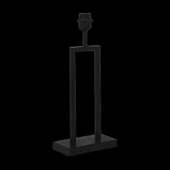 Lampenvoeten|Ygo Lampvoet SHIVA L Met. Mat Zwart