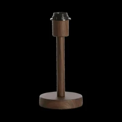 Lampenvoeten|Ygo Lampvoet WASHINGTON L Houtlook Donkerbruin