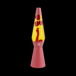 Decoratieve Accessoires|Kinderverlichting|Ygo Lavalamp LAVOR Geel/Rood