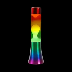 Decoratieve Accessoires|Kinderverlichting|Ygo Lavalamp LAVUX Rainbow Multi Voet