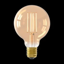 Lichtbronnen|Ygo LED Lamp W.FILAM. BOL E27-4.5W Goud