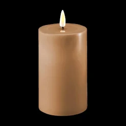 Woondecoratie|Ygo LED-Kaars LYS 7,5 x 12,5 Caramel