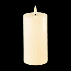 Woondecoratie|Ygo LED-Kaars LYS 7,5 x 15 Cream