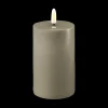 Woondecoratie|Ygo LED-Kaars LYS 7,5 x 12,5 Sand