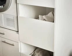 Wasruimte & Opbergkasten|Ygo Linnenkast LAUNDRY 3D Wit