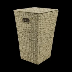 Was- & Linnenmanden|Badkameropbergers|Ygo Linnenmand EVASEE M/Deksel Zeegras Naturel