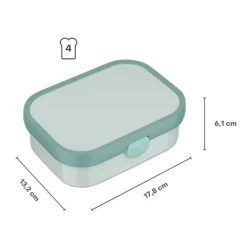 Lunchboxes & Drinkbussen|To Go|Ygo Lunchbox CAMPUS Rechthoek Cool Blue