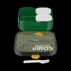 Lunchboxes & Drinkbussen|To Go|Ygo Lunchbox DINO Bento Groen