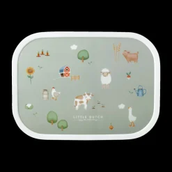 Lunchboxes & Drinkbussen|To Go|Ygo Lunchbox LITTLE FARM Groen
