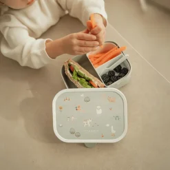 Lunchboxes & Drinkbussen|To Go|Ygo Lunchbox LITTLE FARM Groen