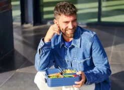 Lunchboxes & Drinkbussen|To Go|Ygo Lunchbox TAKE A Bento L N. Zwart