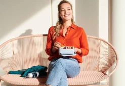 Lunchboxes & Drinkbussen|To Go|Ygo Lunchbox TAKE A Midi N. Zwart