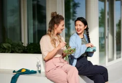 Lunchboxes & Drinkbussen|To Go|Ygo Lunchbox TAKE A Midi Viv. Mauve