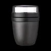 Lunchboxes & Drinkbussen|To Go|Ygo Lunchpot ELLIPSE N. Zwart