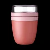 Lunchboxes & Drinkbussen|To Go|Ygo Lunchpot ELLIPSE Viv. Mauve