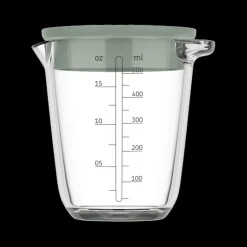 Keukenaccessoires|Kookaccessoires|Ygo Maatbeker CHEF IT Glas 0,5L m/Deksel Nordic Sage