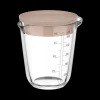 Keukenaccessoires|Kookaccessoires|Ygo Maatbeker CHEF IT Glas 0,5L m/Deksel Chalk
