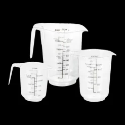 Keukenaccessoires|Kookaccessoires|Ygo Maatbekers MESJUG S/3 Transparant