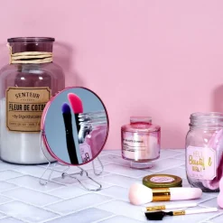 Wastafelaccessoires|Spiegels|Ygo Make Up-Spiegel COSMETIC Greep Ass.