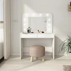 Kaptafels|Ygo Make-uptafel MARIT Wit