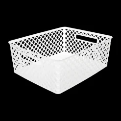 Decoratieve Opbergers|Opbergen|Ygo Mand FOLK RH Poly M Wit