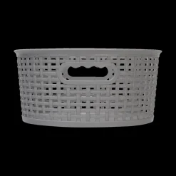 Decoratieve Opbergers|Opbergen|Ygo Mand ORZO Rnd 3L Grijs